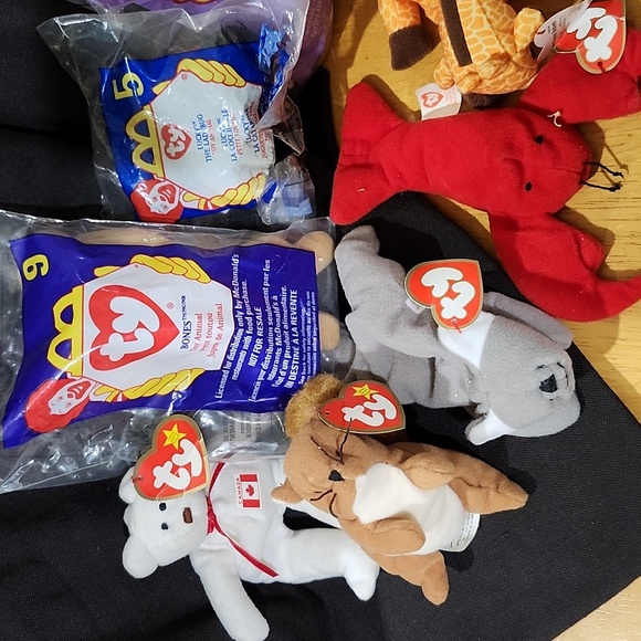 TY MINI BEANIE BABY ASSORTED BUNDLE 5 - Picture 2 of 3